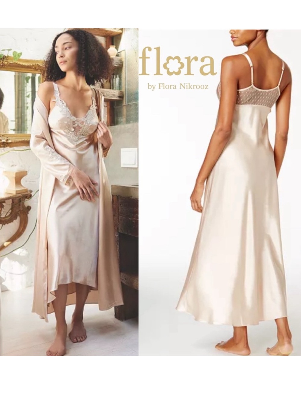 Flora by Flora Nikrooz Stella Gown Chemise Nightgown Lingerie